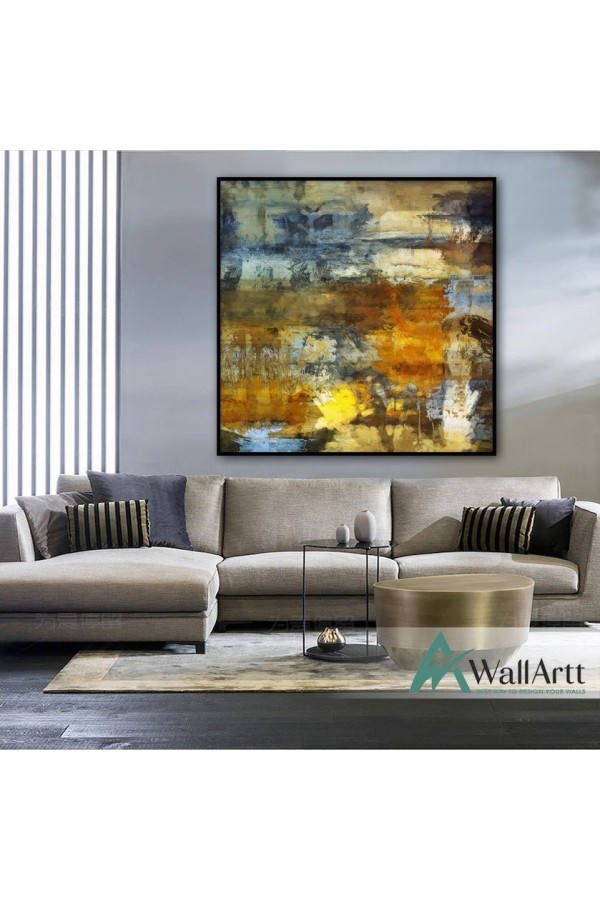 Colours of Nature Textured Partial Oil Painting