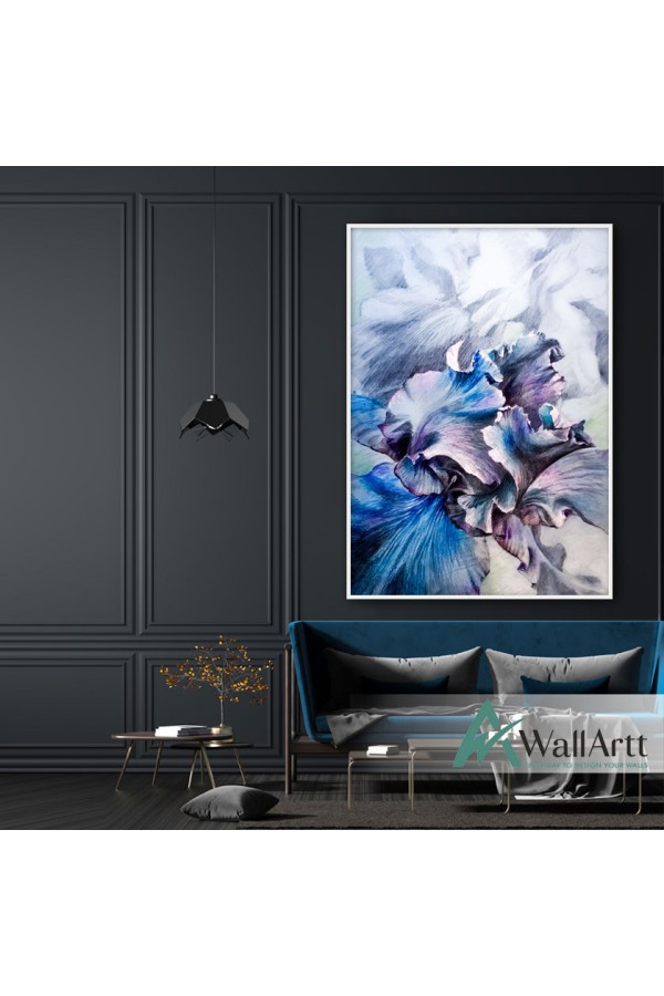 Dance of a Flower Textured Partial Oil Painting